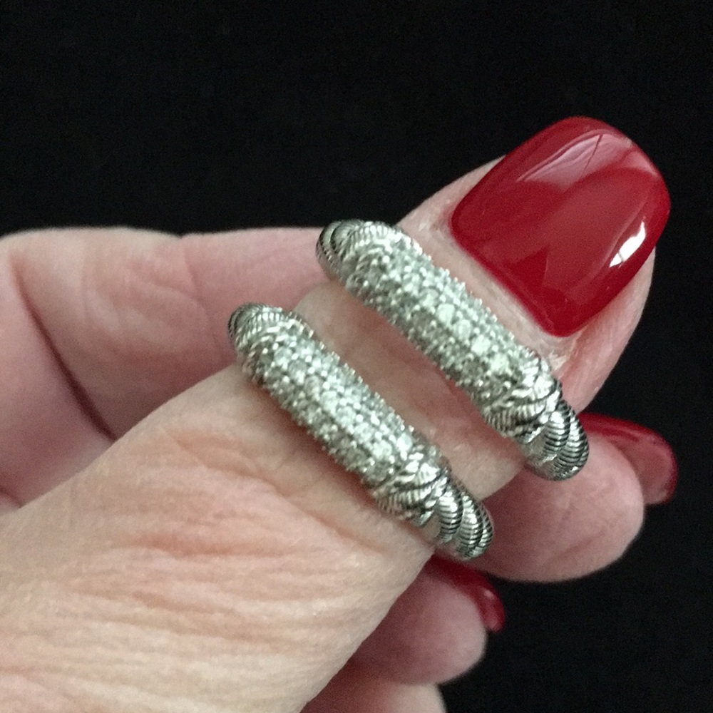 Judith Ripka Sterling - Diamonique Rings